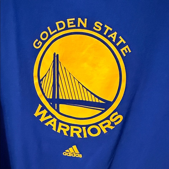 Adidas Golden Stat Warriors Short Sleeve Tee - Picture 3 of 4